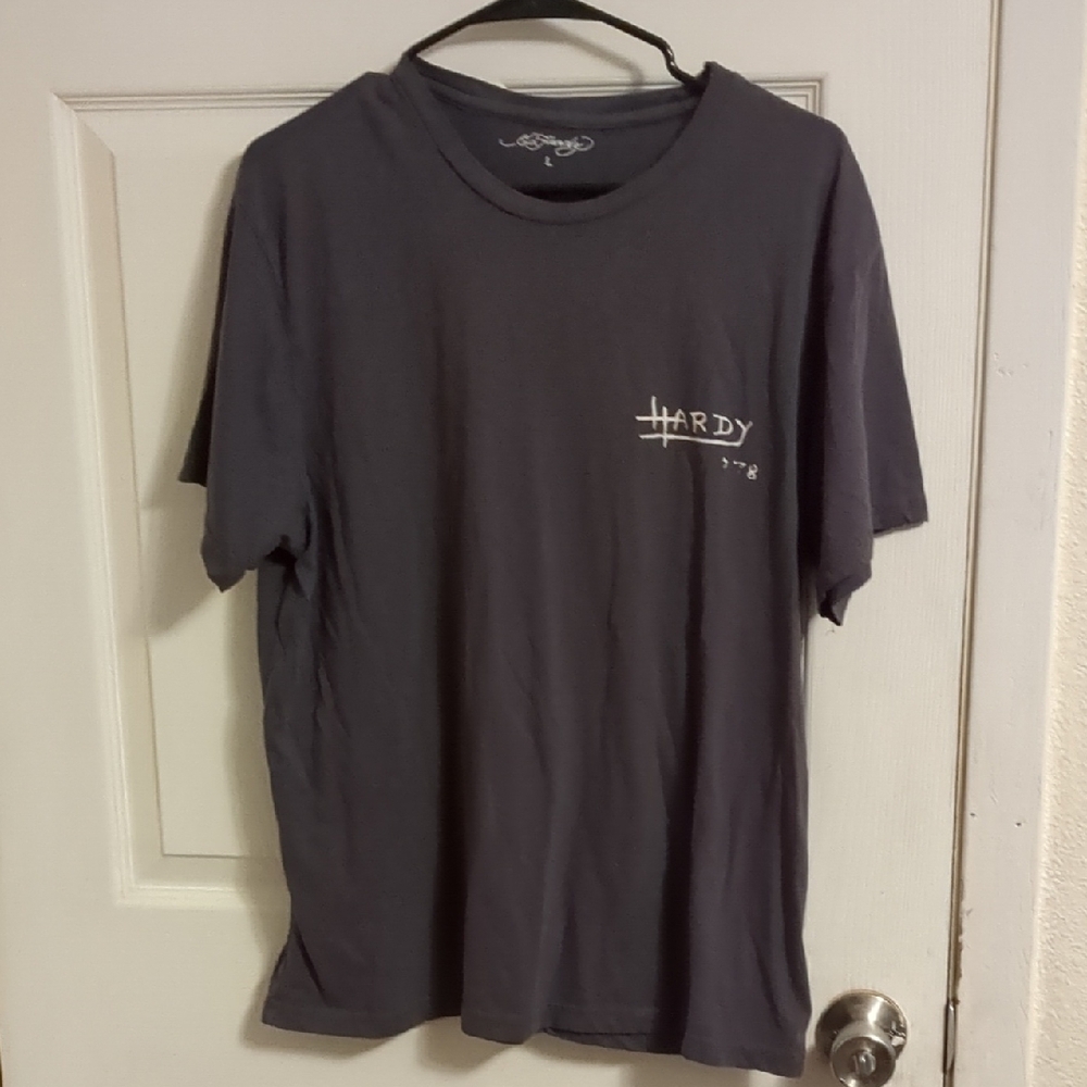 Ed Hardy Charcoal Short Sleeve Tee